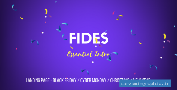 قالب سایت Fides نسخه 1.0
