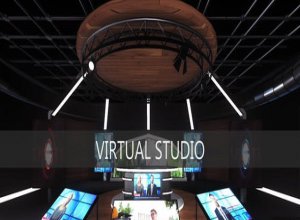 پروژه آماده افتر افکت استودیو ورزشی سه بعدي مجازی Virtual Sport Studio