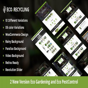 قالب سایت Eco Recycling