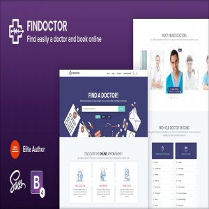 قالب سایت دایرکتوری پزشک FINDOCTOR نسخه 1.5