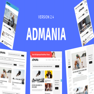 قالب وردپرس تبلیغاتی Admania نسخه 2.4.1 راست چین