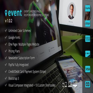 قالب وردپرس Event نسخه 1.0