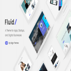 قالب وردپرس استارت آپی FLUID نسخه 1.2