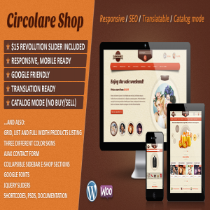 قالب فروشگاهی ووکامرس Circolare نسخه 1.5.1