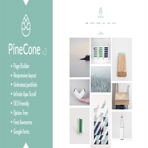 قالب وبلاگی وردپرس PineCone نسخه 3.4.2 راست چین