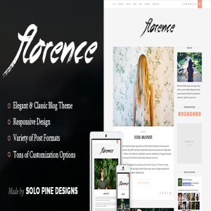 قالب وبلاگی وردپرس Florence نسخه 1.4
