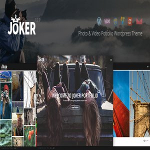 قالب وردپرس عکس و ویدئو Joker نسخه 1.1.1