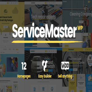 قالب وردپرس Service Master نسخه 1.2