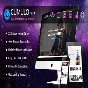 قالب چندمنظوره وردپرس Cumulo نسخه 1.2.4