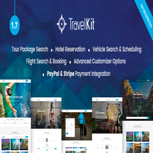 قالب وردپرس گردشگری Travelkit نسخه 1.5 راست چین