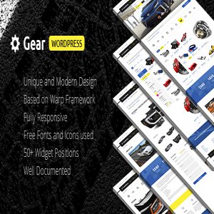 قالب وردپرس اتومبیل Gear نسخه 1.1.1 راست چین