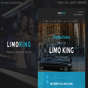 قالب وردپرس حمل و نقل Limo King نسخه 1.0.5
