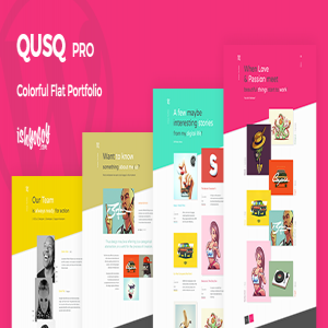 قالب وردپرس Qusq Pro نسخه 1.6