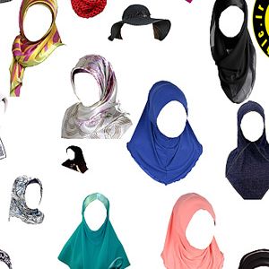 دانلود تصاویر به صورت لایه باز با موضوع روسری، شال، حجاب و ... - Shawl And Headgear