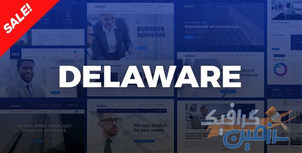 دانلود قالب سایت Delaware – قالب HTML شرکتی و کسب و کار حرفه ای