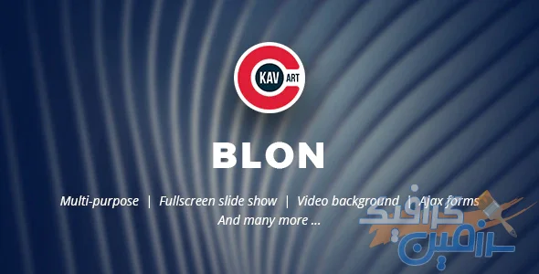 دانلود قالب سایت Blon – قالب نمونه کار شخصی و خلاقانه HTML