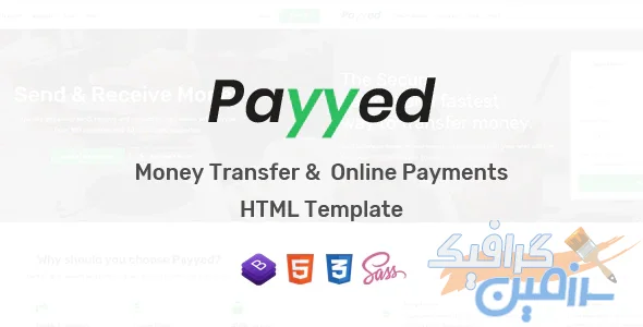 دانلود قالب سایت Payyed – قالب درگاه بانک و خدمات پرداخت HTML