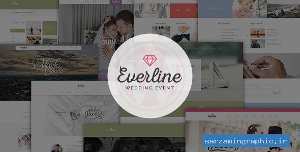 قالب سایت Everline نسخه 1.0