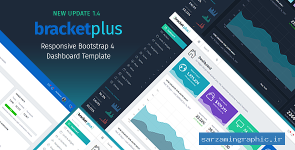 قالب مدیریت Bracket Plus نسخه 1.4 راست چین
