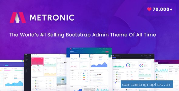 قالب مدیریت Metronic نسخه 6.0.3 کامل راست چین