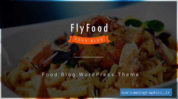 قالب وردپرس غذا FlyFood نسخه 1.0.6