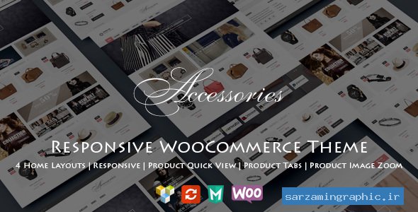 قالب وردپرس WooAccessories نسخه 1.2