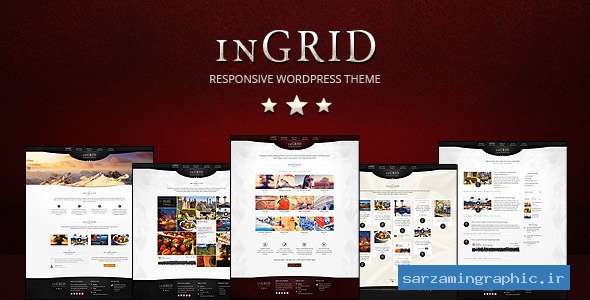 قالب چندمنظوره وردپرس InGRID نسخه 1.9.5