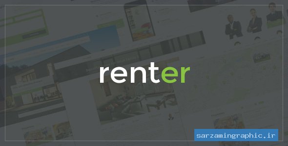 قالب وردپرس املاک Renter نسخه 1.0.2