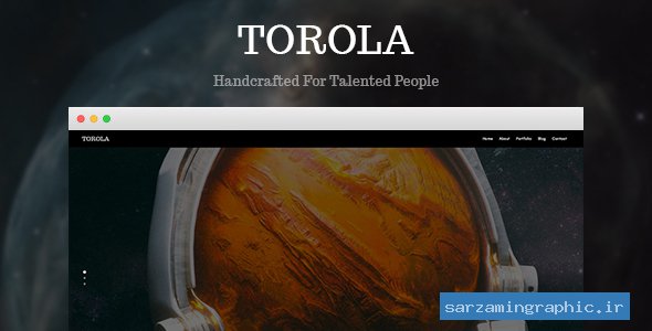 قالب وردپرس عکاسی Torola نسخه 1.2.0