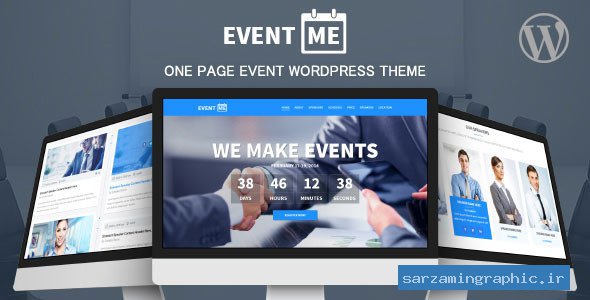 قالب وردپرس رخدادها EventMe نسخه 2.5.8 راست چین