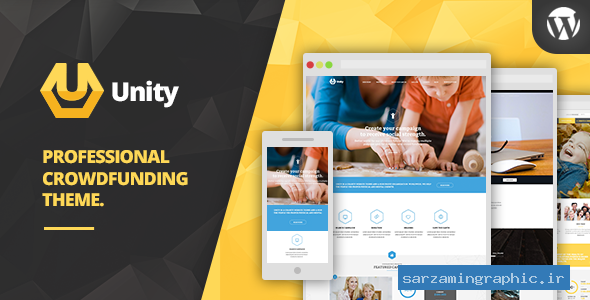 قالب وردپرس Unity نسخه 1.6.3 راست چین