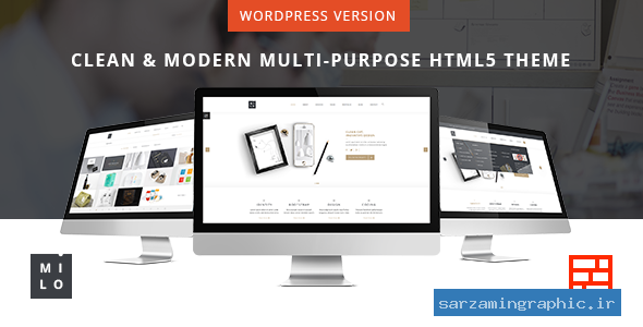 قالب چندمنظوره وردپرس Milo نسخه 1.2.3