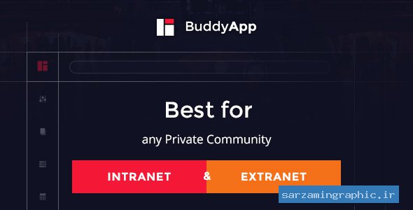 قالب وردپرس شبکه اجتماعی BuddyApp نسخه 1.5.7