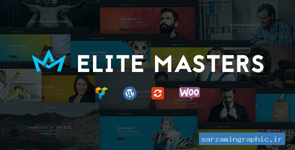 قالب چندمنظوره وردپرس EliteMasters نسخه 1.2