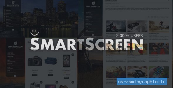 قالب وردپرس SmartScreen نسخه 3.1.8