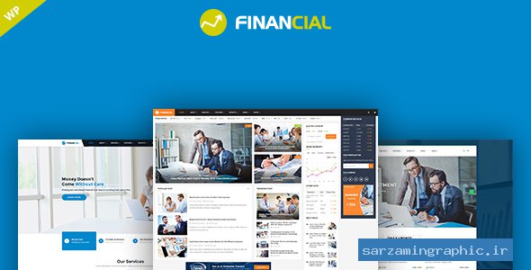 قالب وردپرس Financial نسخه 1.0.0