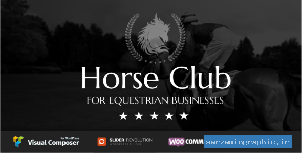 قالب وردپرس Horse Club نسخه 2.1