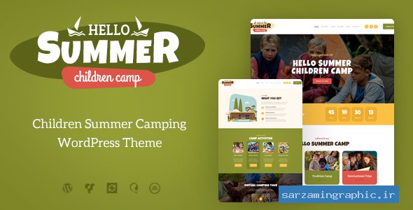 قالب وردپرس Hello Summer نسخه 1.0.1