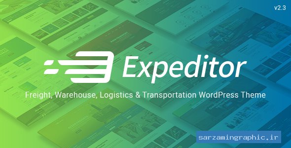 قالب وردپرس حمل و نقل Expeditor نسخه 1.0