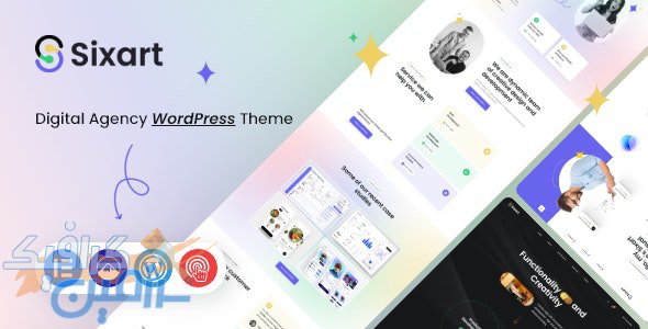 دانلود قالب وردپرس Sixart – پوسته چند منظوره و خلاقانه وردپرس