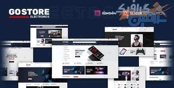 دانلود قالب وردپرس GoStore v1.4.9 - پوسته فروشگاهی ووکامرس المنتور راستچین