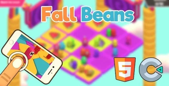 دانلود بازی HTML5 متن باز Fall Beans