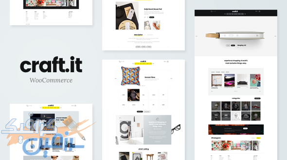 دانلود قالب وردپرس Craftit – پوسته فروشگاهی چند منظوره ووکامرس