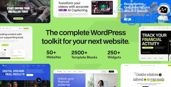 دانلود Outgrid v2.0.2 - تم وردپرس چندمنظوره Elementor برای طراحی وب‌سایت‌های حرفه‌ای