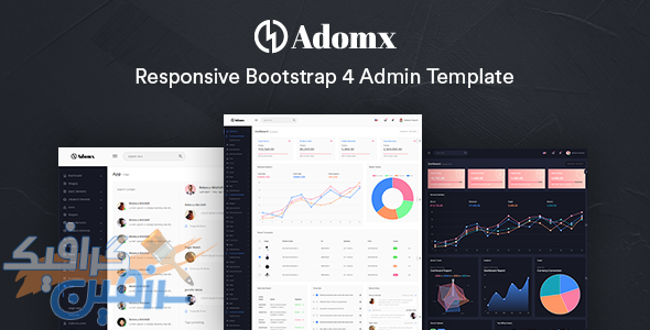 دانلود قالب مدیریتی Adomx – قالب بوت استرپ داشبورد و مدیریت سایت