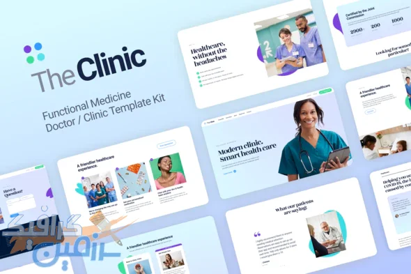 دانلود قالب المنتور The Clinic – پوسته بیمارستان و درمانگاه وردپرس