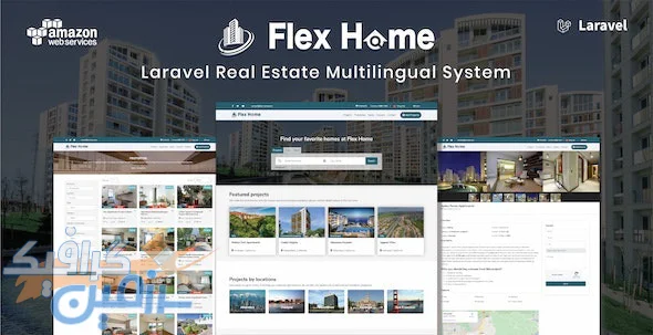 دانلود اسکریپت Flex Home – اسکریپت لاراول مشاور املاک (چند زبانه)