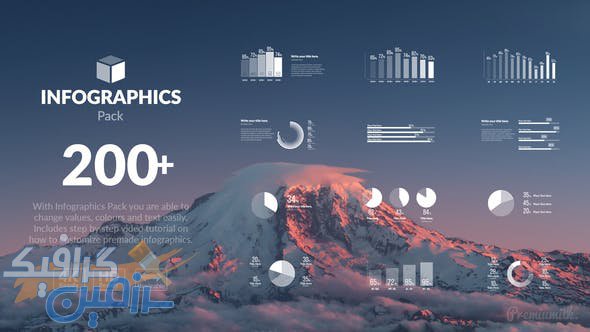 دانلود پروژه افتر افکت Infographics Pack – پک جامع اینفوگرافیک