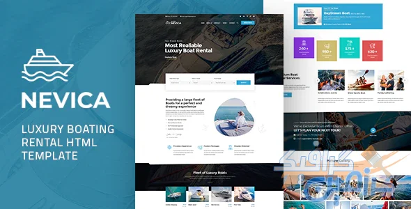دانلود قالب سایت Nevica – قالب اجاره قایق حرفه ای HTML