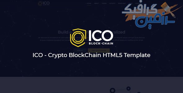 دانلود قالب سایت ICO – قالب HTML واکنش گرا و حرفه ای